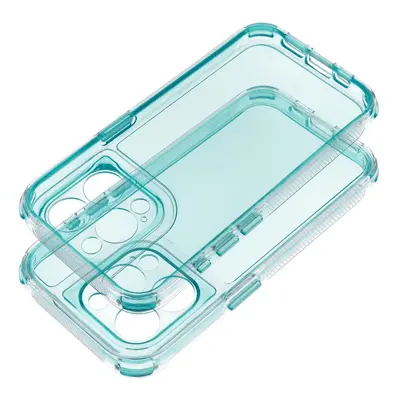 Zadní kryt MATRIX CLEAR Case pro Apple iPhone 15 Pro Max, mátová