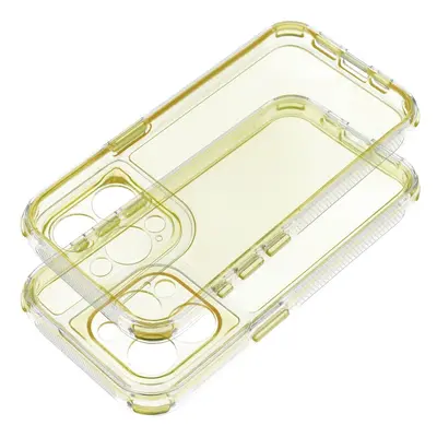 Zadní kryt MATRIX CLEAR Case pro Apple iPhone 13, žlutá