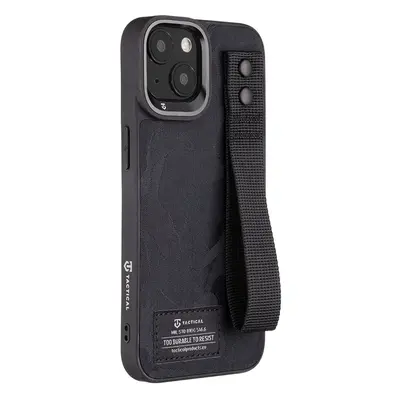 Zadní kryt Tactical Camo Troop Drag Strap pro Apple iPhone 14, černá