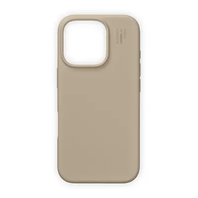 Silikonový ochranný kryt iDeal Of Sweden pro iPhone 16 Pro Max, beige