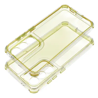 Zadní kryt MATRIX CLEAR Case pro Samsung Galaxy S22, žlutá