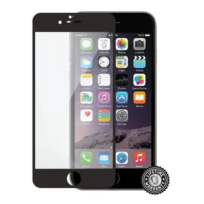 Screenshield tvrzené sklo Apple iPhone 6 Plus / 6S Plus, black full COVER