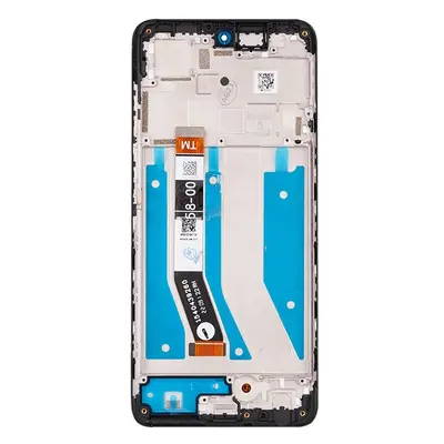 LCD + dotyk + přední kryt pro Motorola Moto G73, black