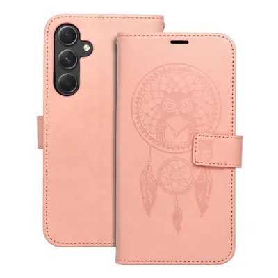 Flipové pouzdro MEZZO Book case pro Samsung Galaxy A55 5G, dreamcatcher peach fuzz