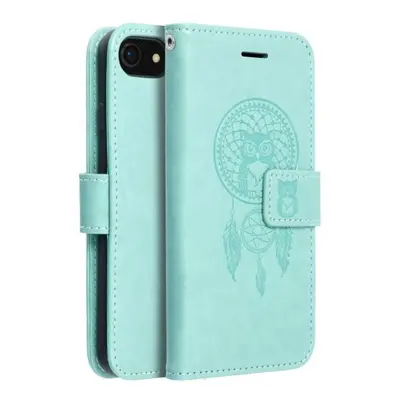 Flipové pouzdro MEZZO pro Apple iPhone 7/8/SE (2020/2022), dreamcatcher green