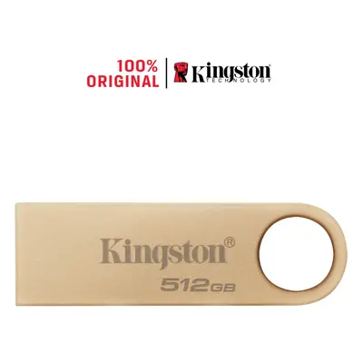 Kingston 512GB DataTraveler DTSE9, 3. Generace, USB 3.2, zlatá