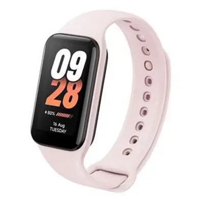 Silikonový řemínek FIXED Silicone Strap pro Xiaomi Smart Band 8 Active, růžová