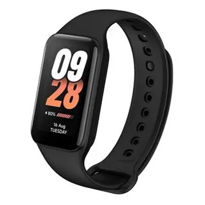 Silikonový řemínek FIXED Silicone Strap pro Xiaomi Smart Band 8 Active, černá