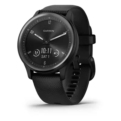 Garmin vívomove® Sport Slate/Black Silicone Band