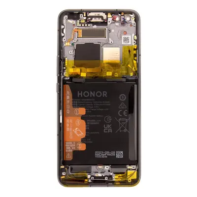 LCD + dotyk + přední kryt pro Honor Magic5 Pro, černá (Service Pack)