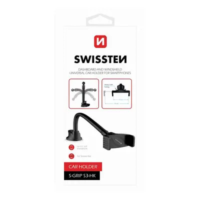 Držák do auta Swissten S-Grip S3-HK, černý