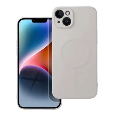 Ochranný silikonový kryt Mag Cover pro Apple iPhone 14, starožitná bílá