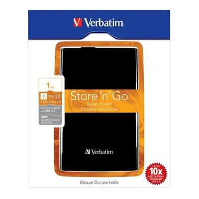 VERBATIM Store´n´ Go 2,5" 1TB USB 3.0 černý