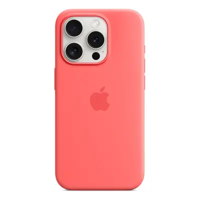 Silikonový kryt Apple MT1G3ZM/A vč. Magsafe pro Apple iPhone 15 Pro, guava