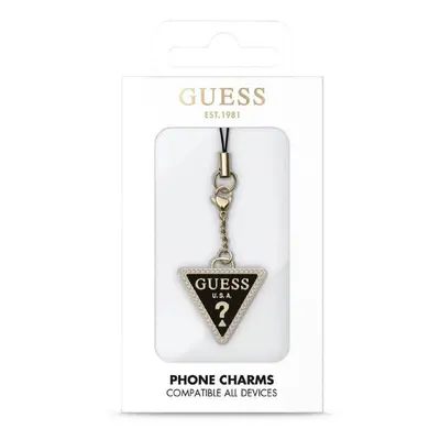 Přívěsek Guess Strass Triangle Metal Logo