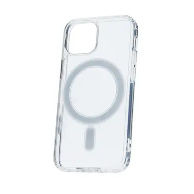 Silikonové TPU pouzdro Mag Anti Shock 1,5 mm pro iPhone 13 mini, transparentní