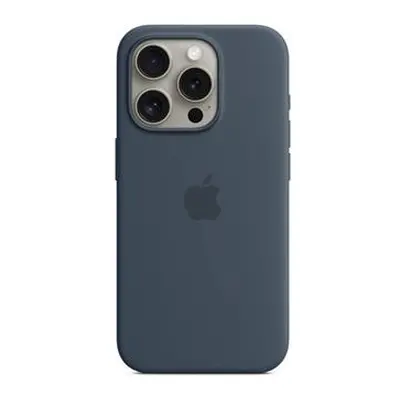 Silikonový kryt Apple MT1D3ZM/A vč. Magsafe pro Apple iPhone 15 Pro, storm blue