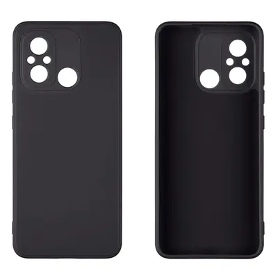 Zadní kryt OBAL:ME Matte TPU pro Xiaomi Redmi 12C, černá