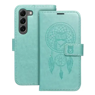 Flipové pouzdro MEZZO Book case pro Samsung Galaxy S23, dreamcatcher green