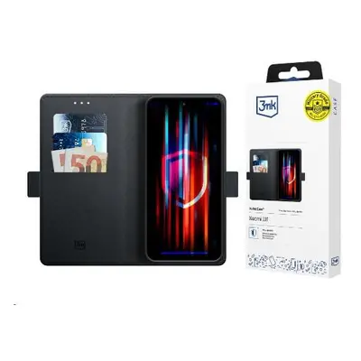 Flipové pouzdro 3mk Wallet Case pro Samsung Galaxy A06s, černá