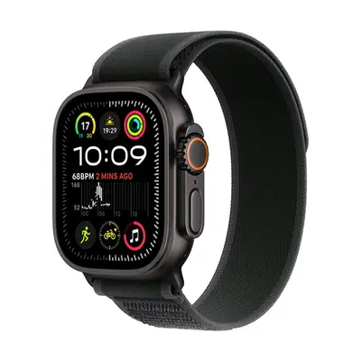 Apple Watch Ultra 2 GPS + Cellular 49mm Black Titanium / Black Trail Loop - S/M