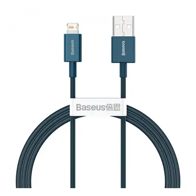 Datový kabel Baseus Superior Series Fast Charging Data Cable USB to iP 2.4A 1m, modrá