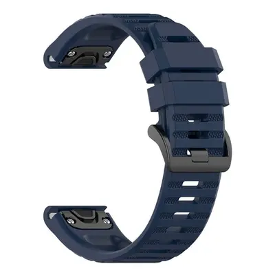 Silikonový řemínek FIXED Silicone Strap pro Garmin QuickFit 26mm, modrá