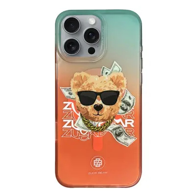 Zadní kryt ZUCK BEAR case HAROLD MAG kompatibilní s MagSafe pro Apple iPhone 16 Pro, orange