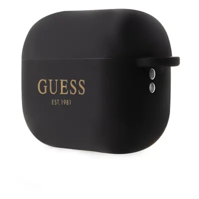 Silikonové pouzdro Guess 4G Charm pro AirPods Pro 2, černá