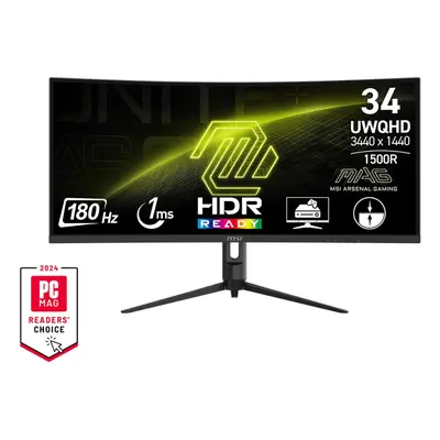 34" MSI MAG 342CQR E2 /VA /3440x1440 /180Hz /1ms