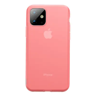 Silikonové pouzdro Baseus Jelly Liquid Silica Gel Protective Case pro Apple iPhone 11, červená