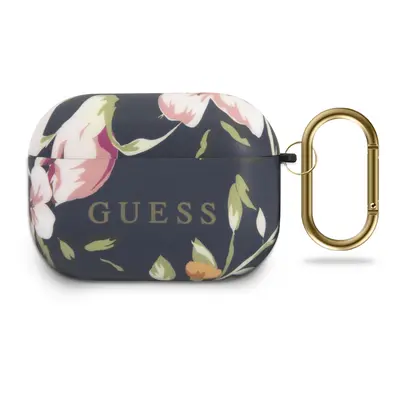 Guess silikonový kryt Apple Airpods Pro, Floral No.3