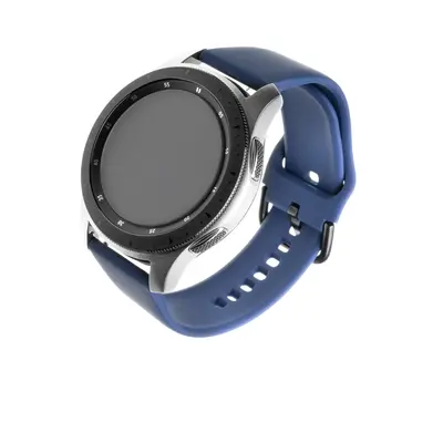 Silikonový řemínek FIXED Silicone Strap s šířkou 22mm pro smartwatch, modrá