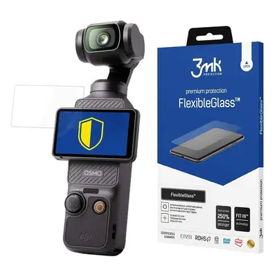 Tvrzené sklo 3mk FlexibleGlass pro Dji Osmo Pocket 3