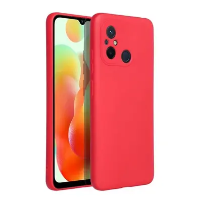 Zadní kryt Forcell SOFT pro Xiaomi Redmi Note 12 4G, červená