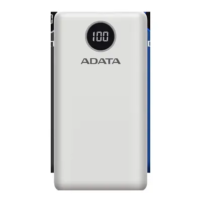 ADATA P20000QCD Power Bank 20000mAh, bílá