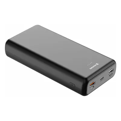 Swissten Power Line 30000 mAh 20W PD černá