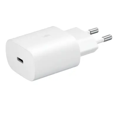 Nabíječka cestovní Samsung EP-TA800EWE, USB-C, 25W, white (BULK)