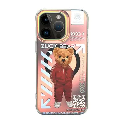 Zadní kryt ZUCK BEAR case NEW YORK NEVER SLEEPS MAG kompatibilní s MagSafe pro Apple iPhone 15 P