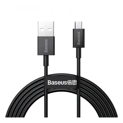 Datový kabel Baseus Superior Series Fast Charging Data Cable USB to Micro 2A 2m, černá