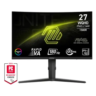 27" MSI MAG 275CQRF QD E2 /VA /QHD /180Hz/0,5ms