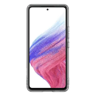 Zadní kryt Samsung Soft Clear EF-QA536TBE pro Samsung Galaxy A53, black