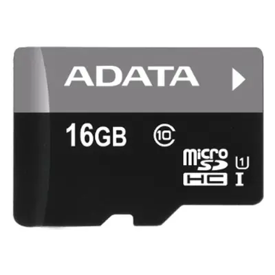 Paměťová karta ADATA 16GB MicroSDHC class 10, 50MB/s s adaptérem