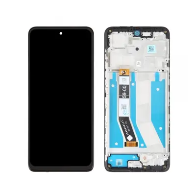 LCD + dotyk + rámeček pro Motorola Moto G73 5G, černá (Service Pack)