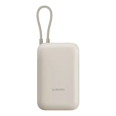 Xiaomi Power Bank 10000mAh (integrovaný kabel) Tan