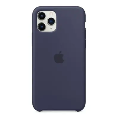 Originální silikonový kryt MWYJ2ZM/A pro Apple iPhone 11 Pro, midnight blue