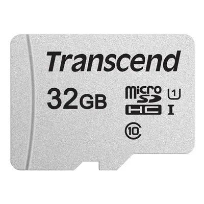 Transcend 32GB microSDHC 300S UHS-I U1 (Class 10) paměťová karta (bez adaptéru)