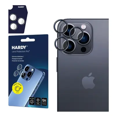 3mk ochrana kamery HARDY Lens Protection Pro pro Apple iPhone 16 Pro /16 Pro Max, černá