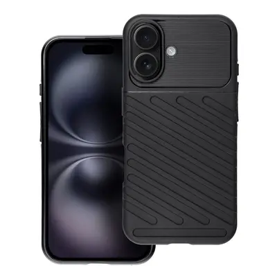 Ochranný kryt THUNDER pro Apple iPhone 15 Plus, černá