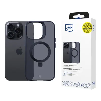 Zadní kryt 3mk Smoke Case Mag&Stand pro Apple iPhone 16